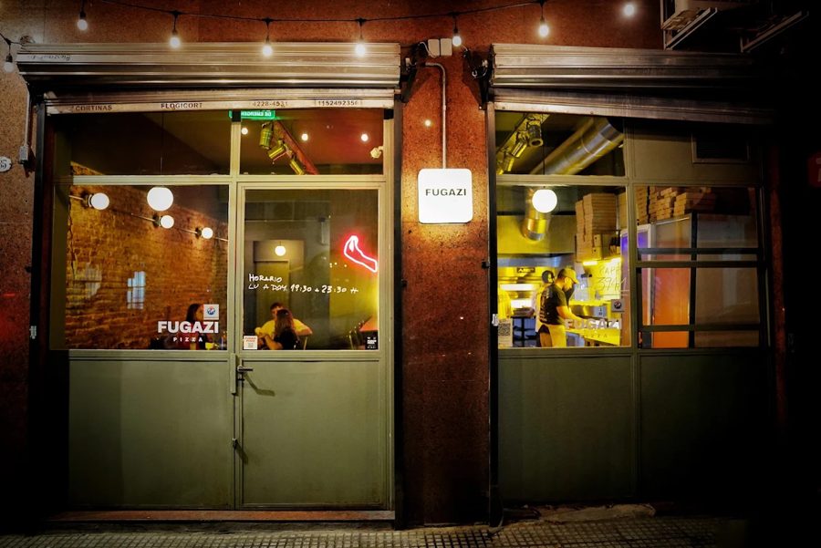 Frente del local de noche